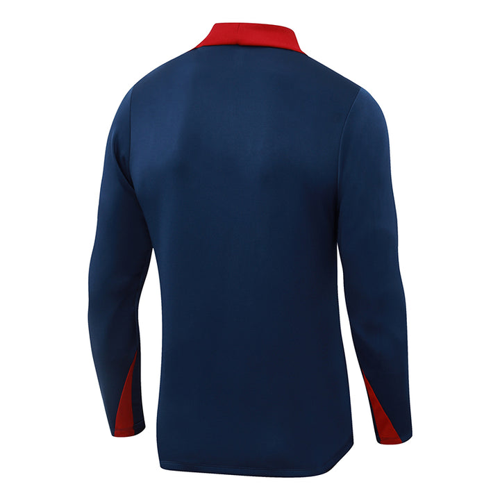 Blusão Treino Nike - Azul Marinho/Vermelho