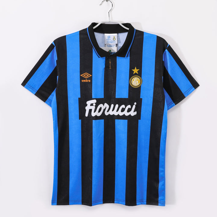 Camisa Retrô Inter Milan 1992/94 Home – Belt Sports