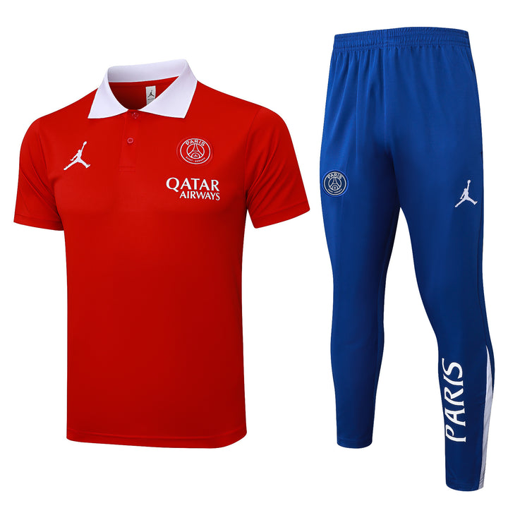 Kit Polo PSG 24/25 - Vermelho