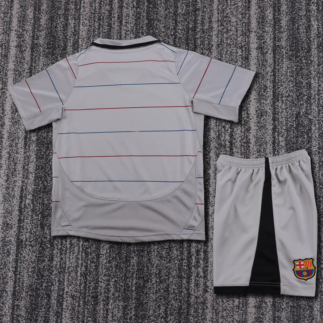 Camisa Retrô Barcelona 2003/04 Away Infantil – Belt Sports