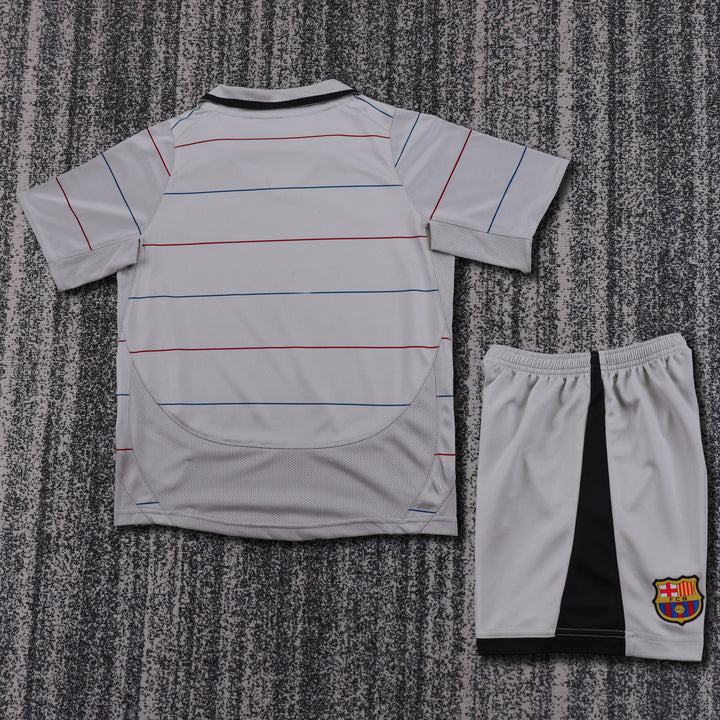 Camisa Retrô Barcelona 2003/04 Away Infantil – Belt Sports