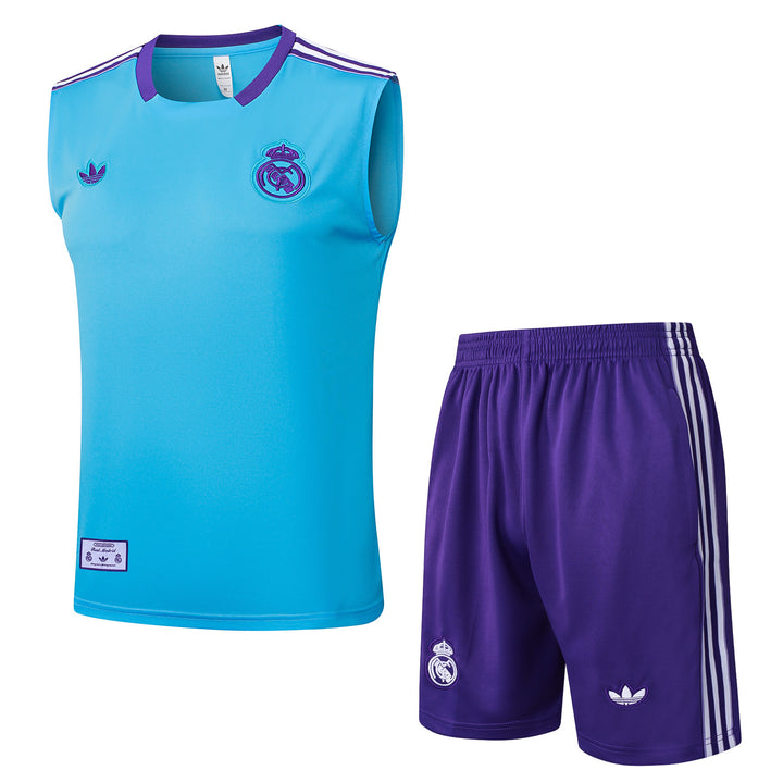 Kit Regata Real Madrid 25/26 - Azul Capri/Roxo