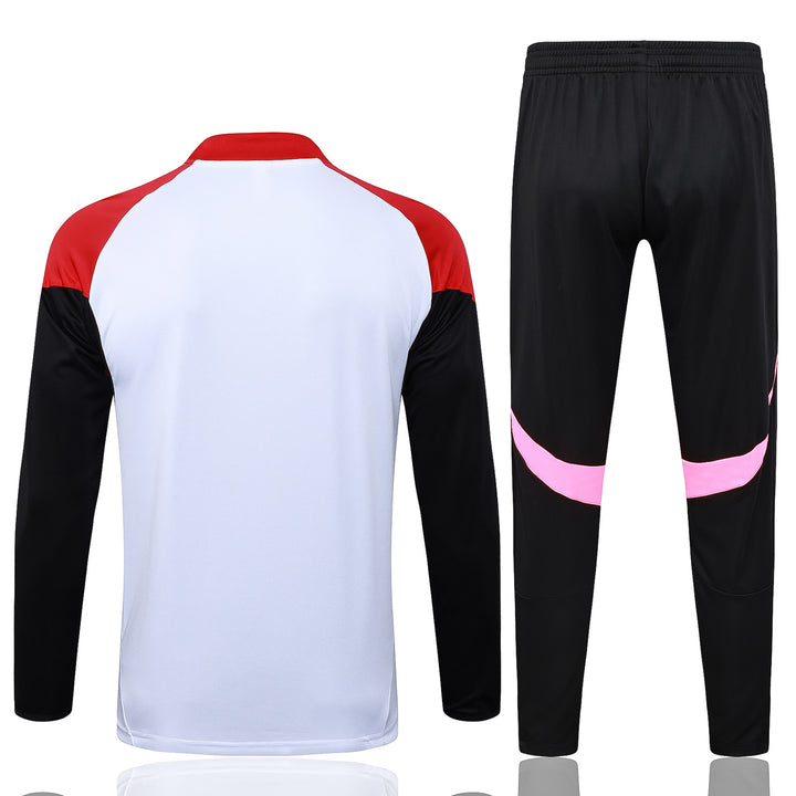 Conjunto Treino Arsenal 25/26 - Vermelho/Branco