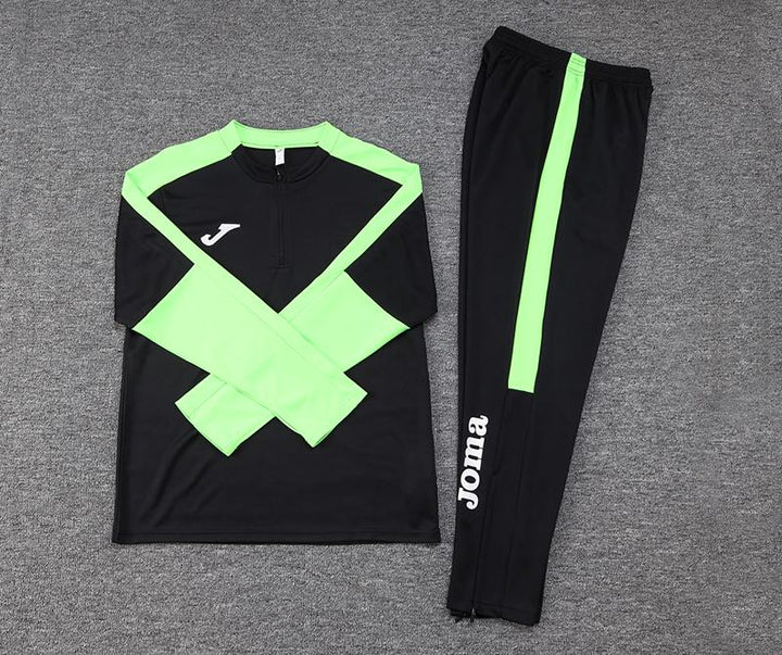 Conjunto Treino Joma - Preto/Verde