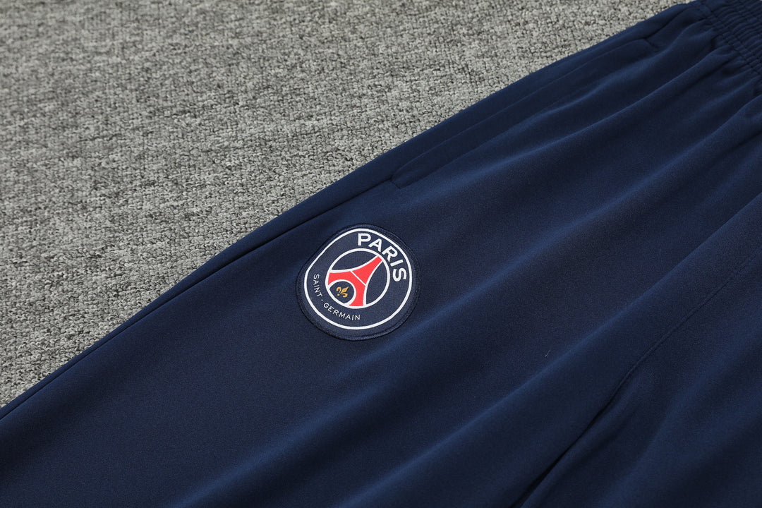 Conjunto PSG 2024/25 Azul Marinho/Rosa - Capuz