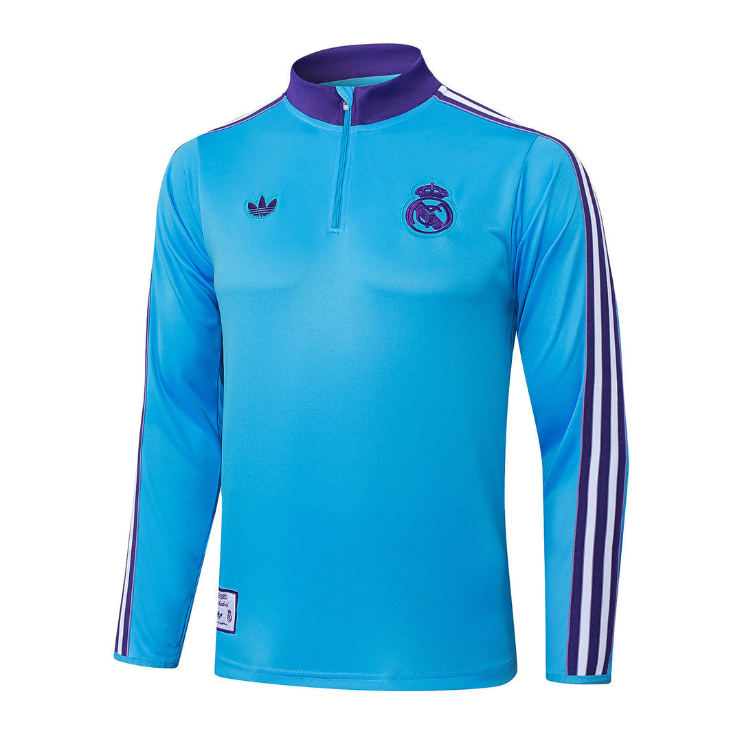 Blusão Real Madrid 2025/26 - Roxo/Azul Claro