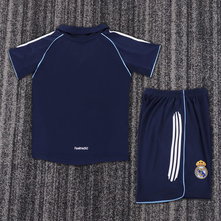 Camisa Retrô Real Madrid 2005/06 Away Infantil – Belt Sports