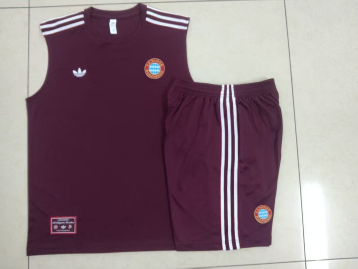Kit Regata Bayern de Munique 25/26 - Vinho/Branco