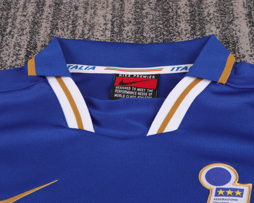 Camisa Retrô Itália 1996 Home Infantil – Belt Sports