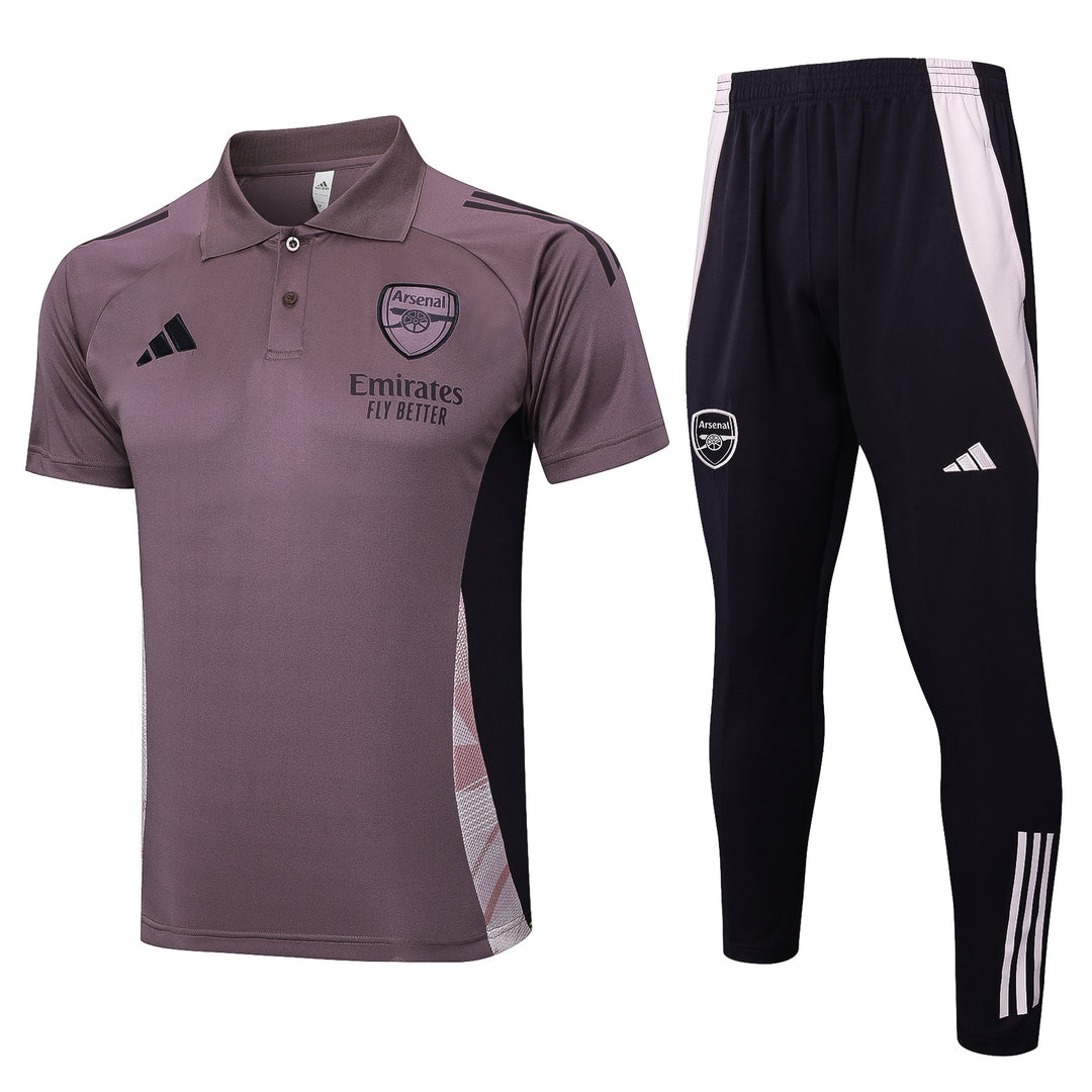 Kit Polo Arsenal 24/25 - Malva