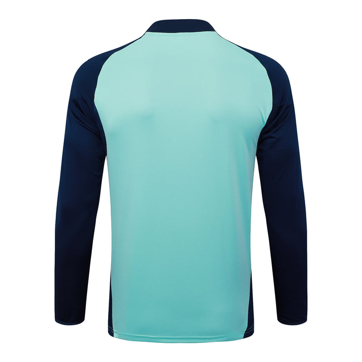 Blusão Arsenal 2025/26 - Turquesa/Azul Marinho