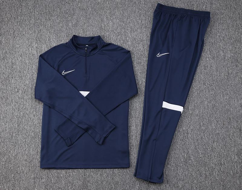 Conjunto Treino Nike - Azul Marinho/Branco II