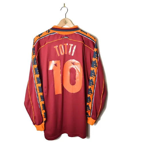 Camisa Retrô Roma 1998/99 Manga longa
