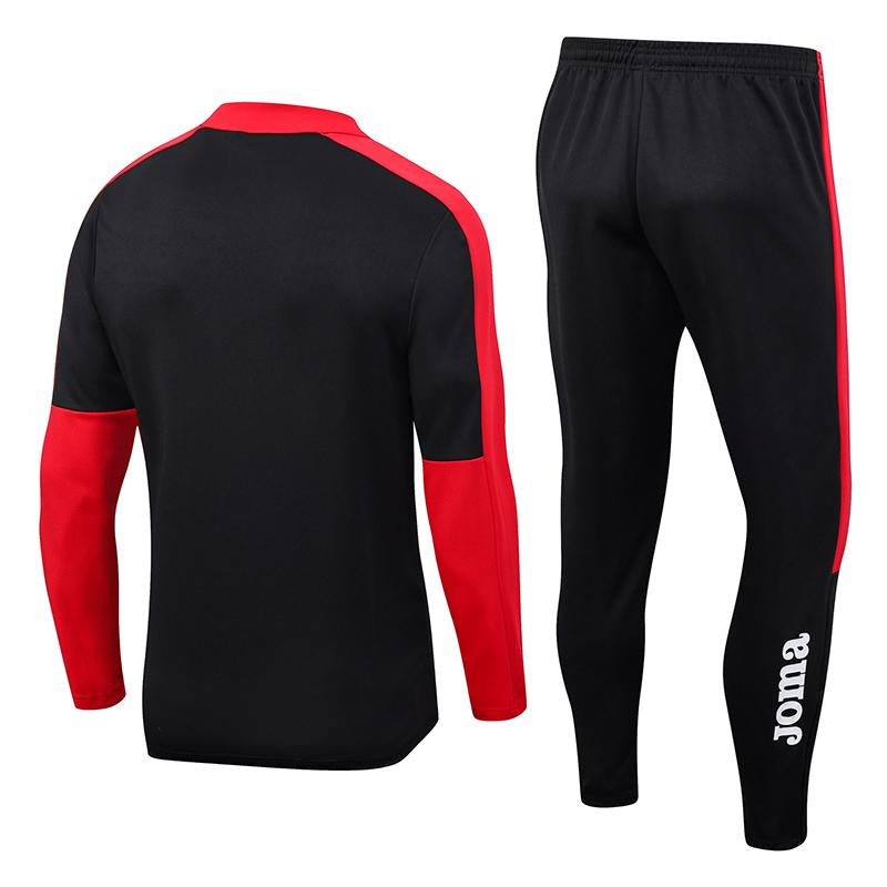 Conjunto Treino Joma - Preto/Vermelho II