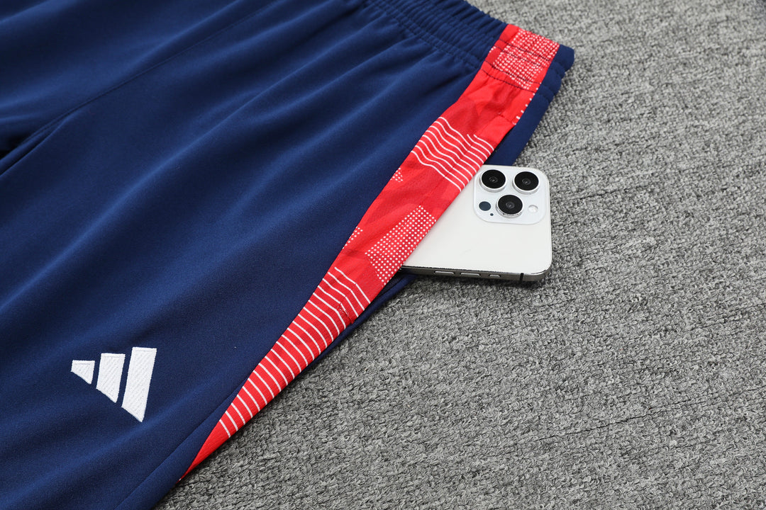 Conjunto Manchester United 2024/25 Azul Marinho - Capuz