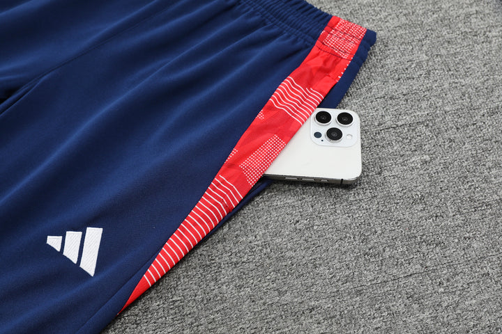 Conjunto Manchester United 2024/25 Azul Marinho - Capuz