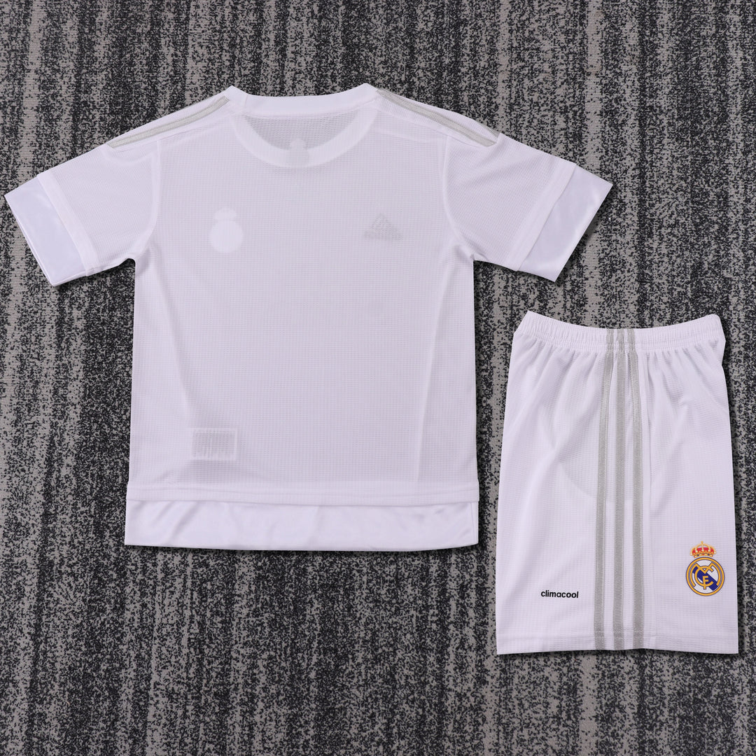 Camisa Retrô Real Madrid 2015/16 Home Infantil – Belt Sports