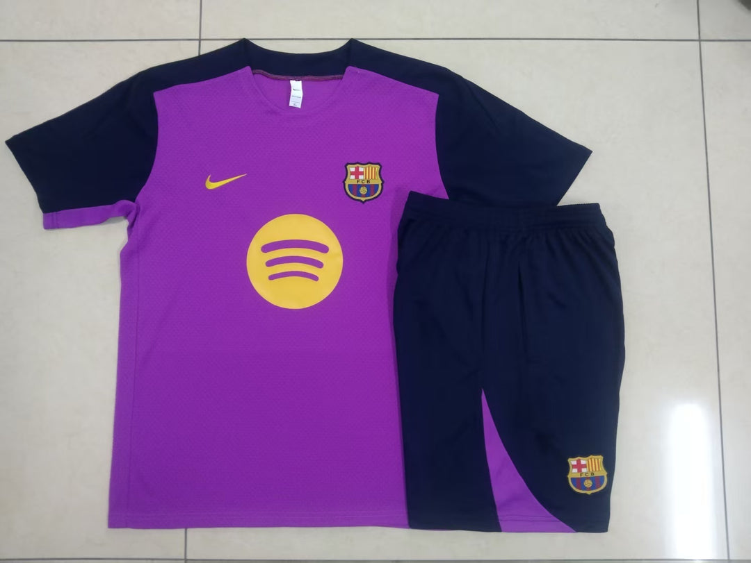 Kit Treino Barcelona 25/26 - Roxo