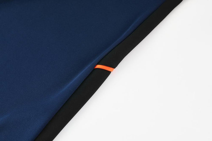 Calça Treino Nike - Azul Escuro/Laranja