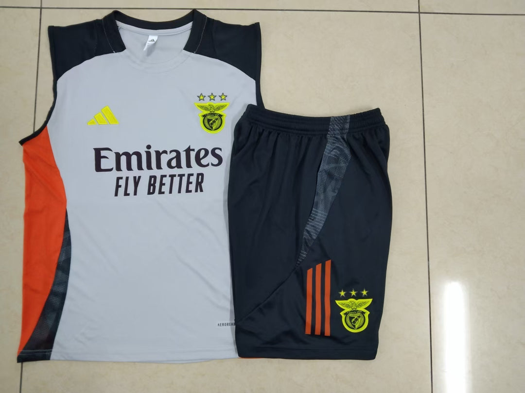 Kit Regata Benfica 24/25 - Branco/Grafite/Laranja