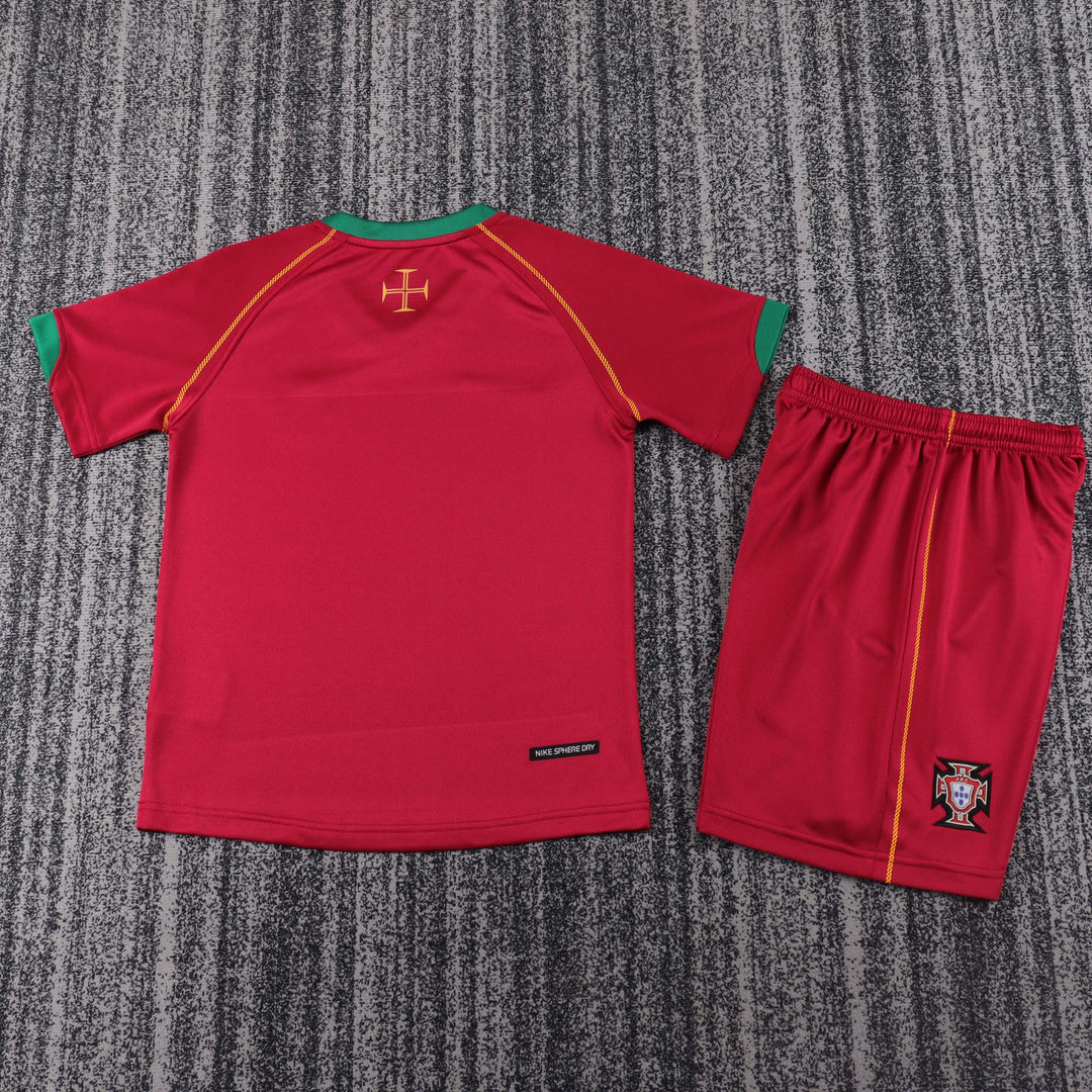 Camisa Retrô Portugal 2006 Home Infantil – Belt Sports