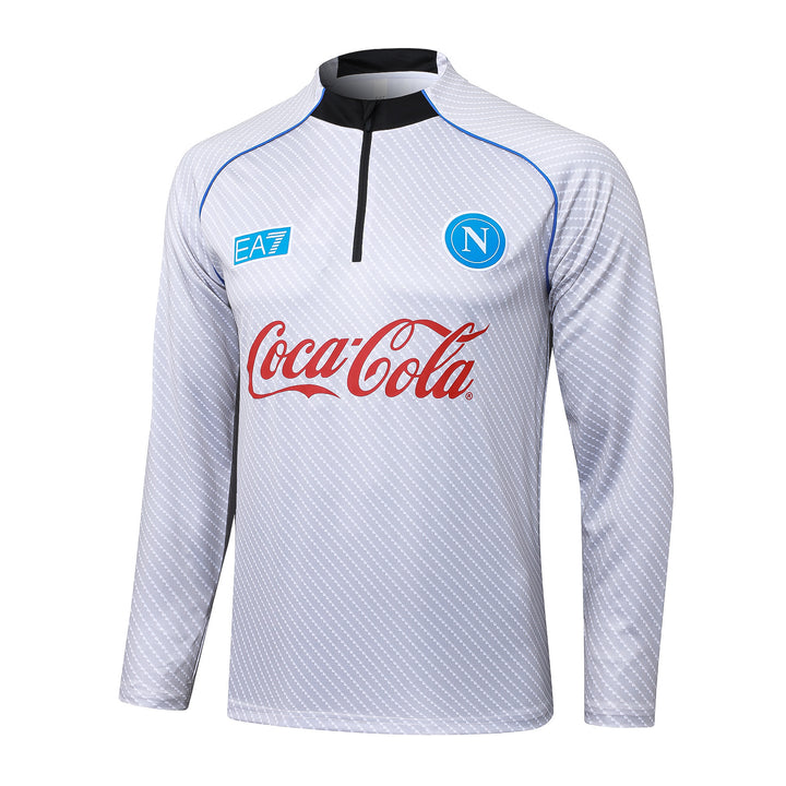 Blusão Napoli 2025/26 - Cinza Claro