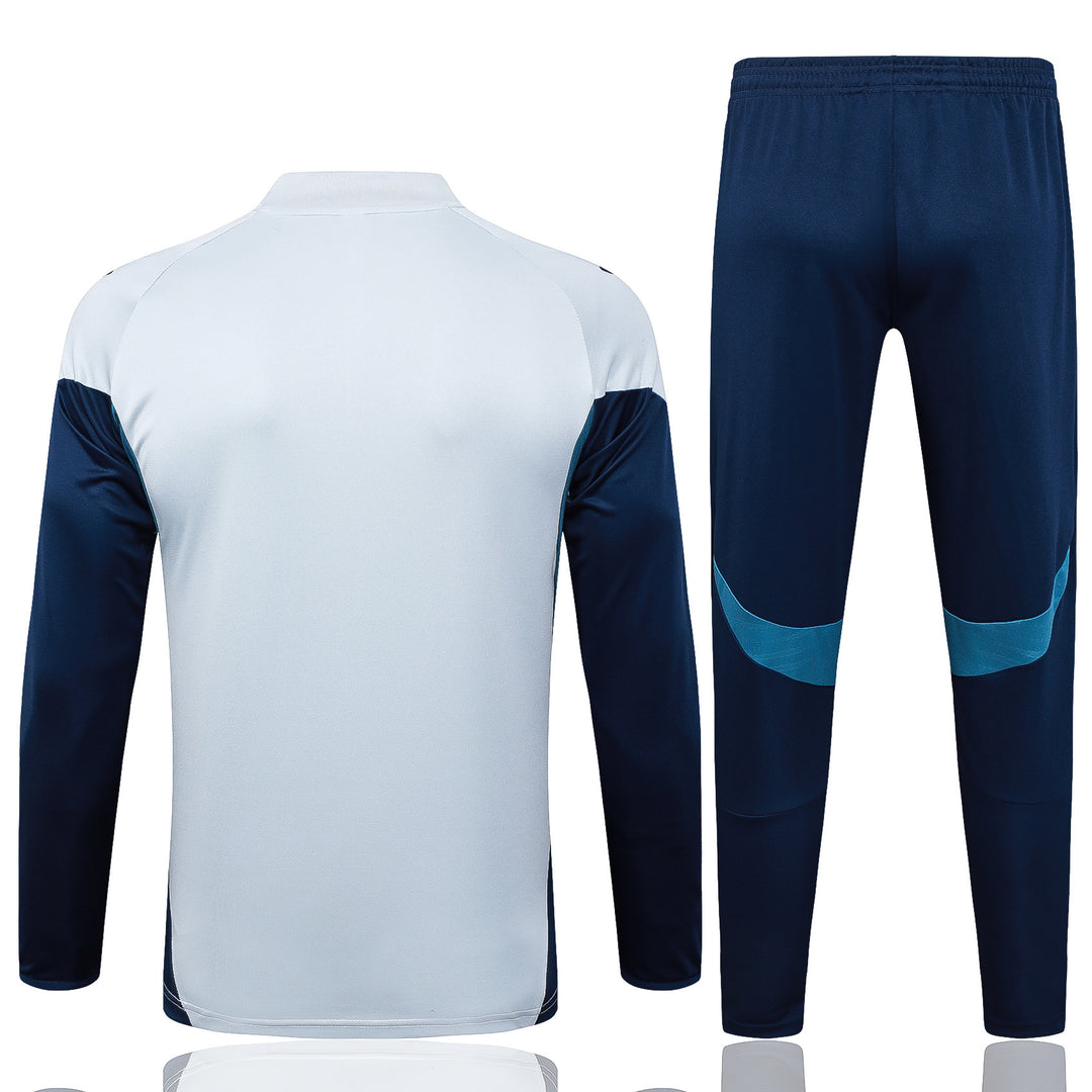 Conjunto Treino Arsenal 25/26 - Branco Gelo