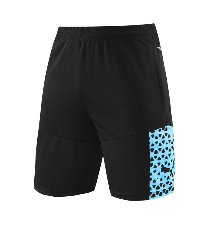 Short Treino Puma - Preto/Azul Claro