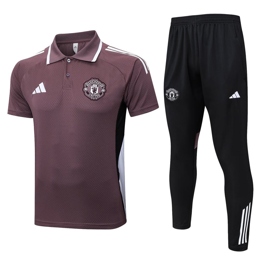 Kit Polo Manchester United 25/26 - Malva