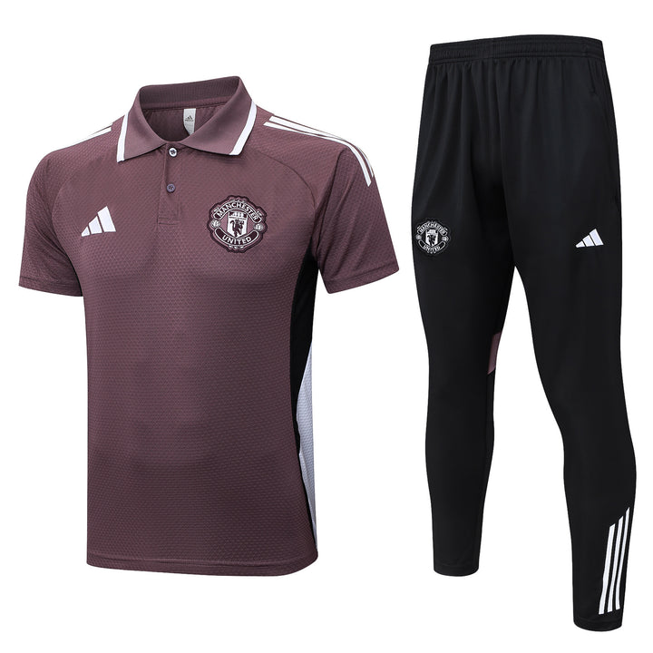 Kit Polo Manchester United 25/26 - Malva