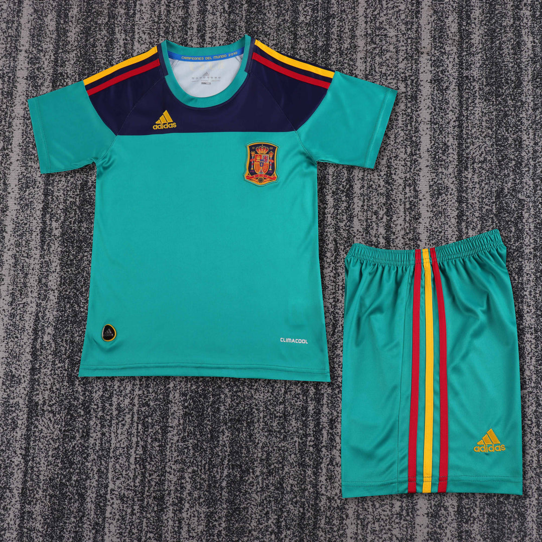 Camisa Retrô Espanha 2010 Home Goleiro Infantil – Belt Sports