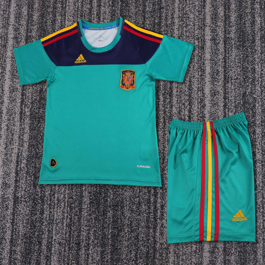 Camisa Retrô Espanha 2010 Home Goleiro Infantil – Belt Sports