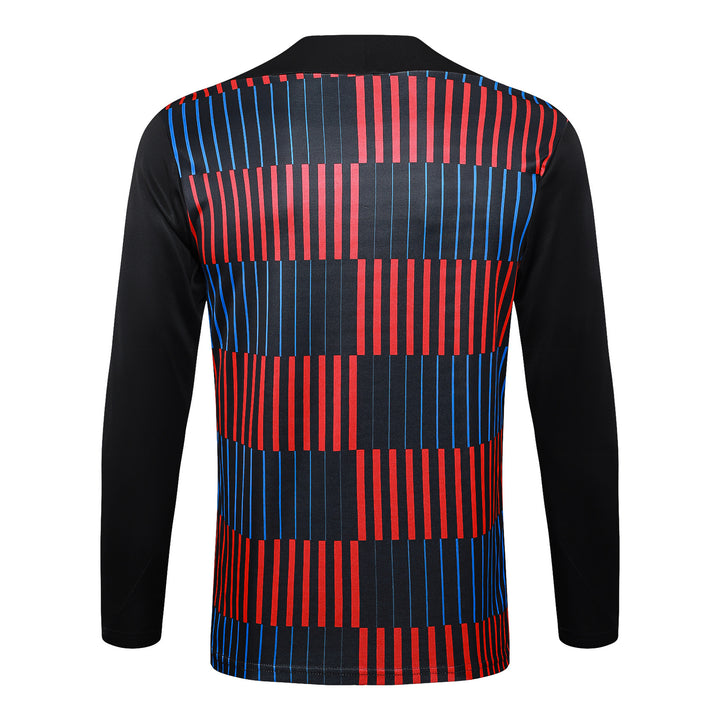 Blusão Barcelona 2025/26 - Listrado Vermelho/Azul