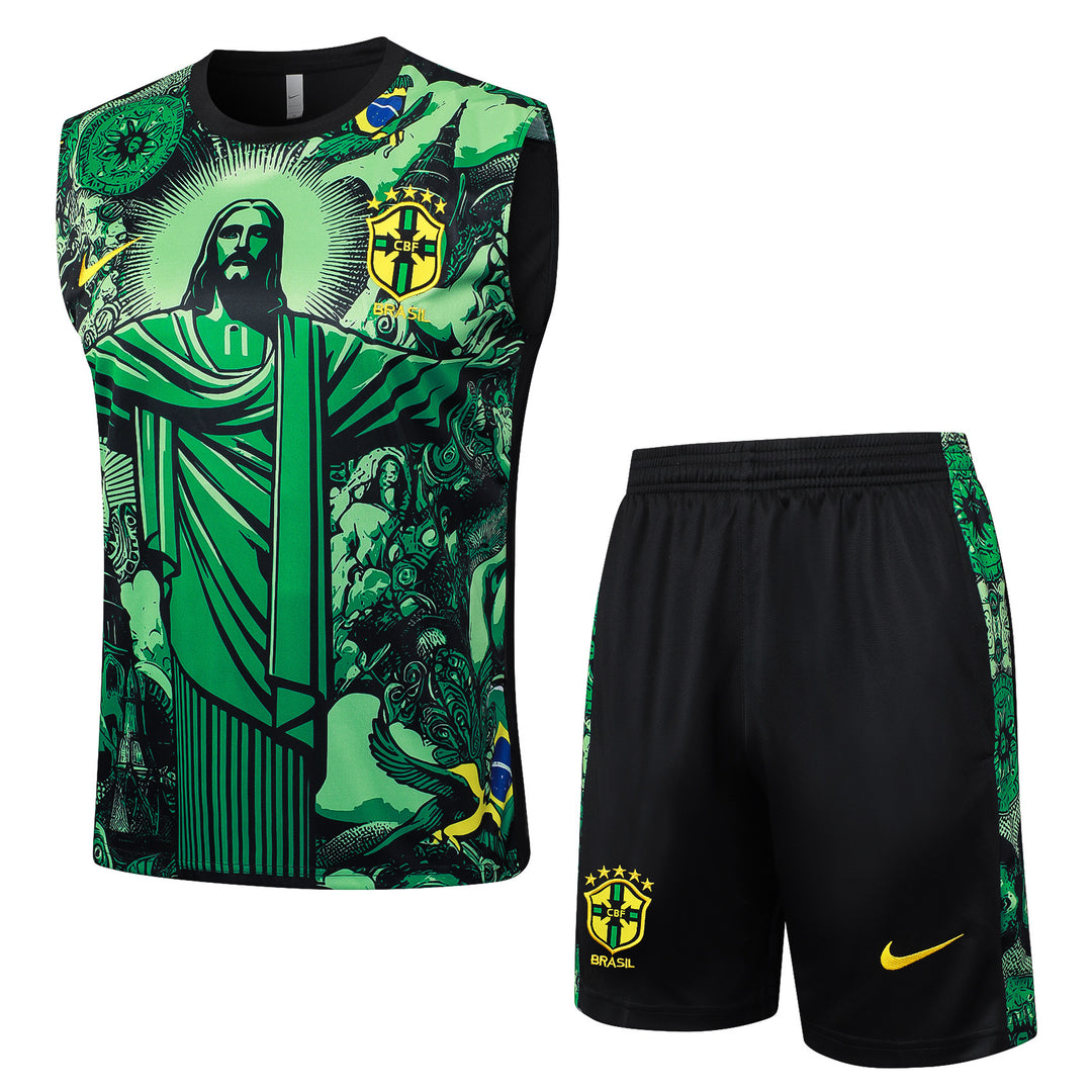 Kit Regata Brasil 24/25 - Cristo Verde