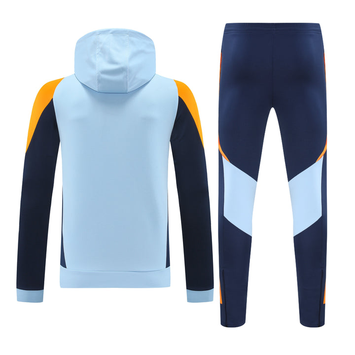 Conjunto Real Madrid 2024/25 Azul Claro - Capuz
