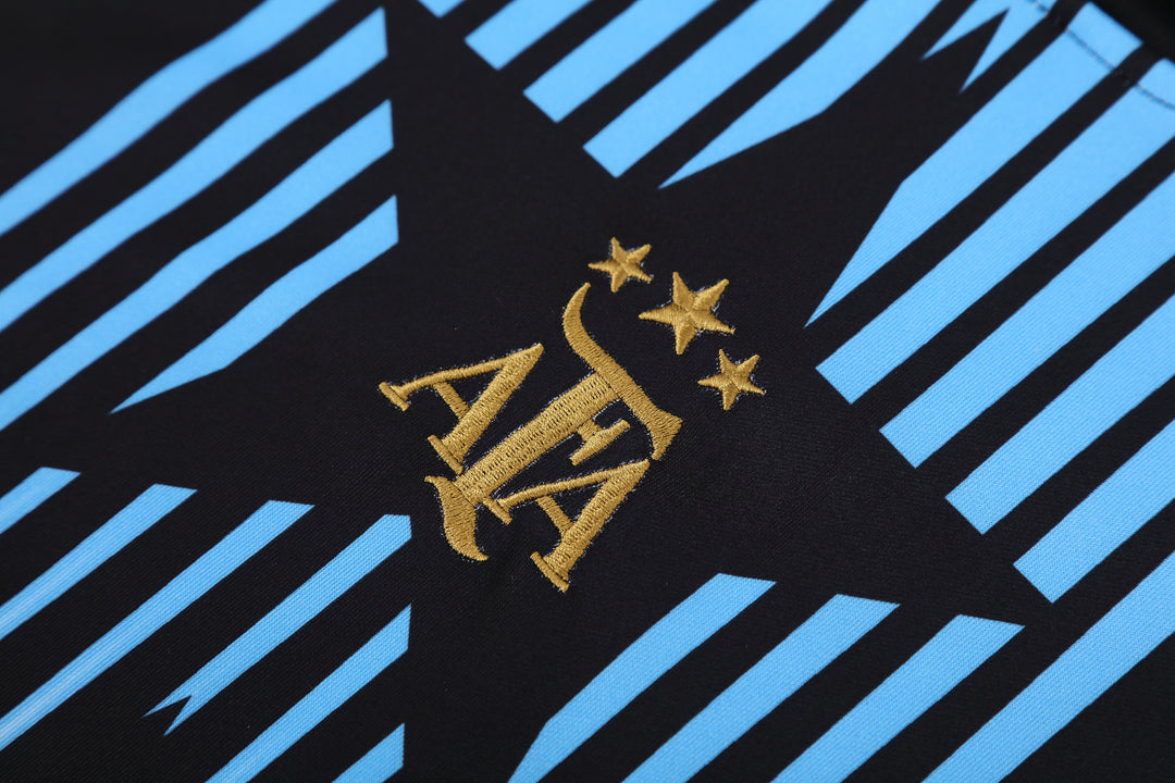 Conjunto Argentina 2025/26 Preto - Capuz