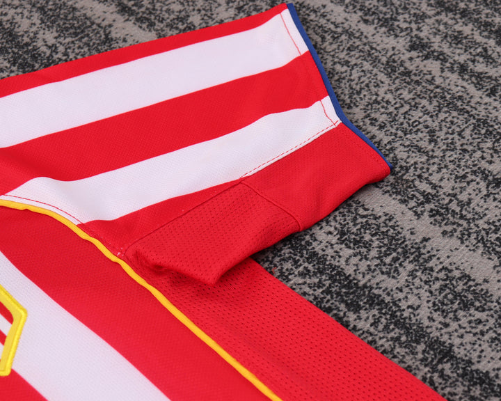Camisa Retrô Atletico Madrid 2004/05 Home Infantil – Belt Sports