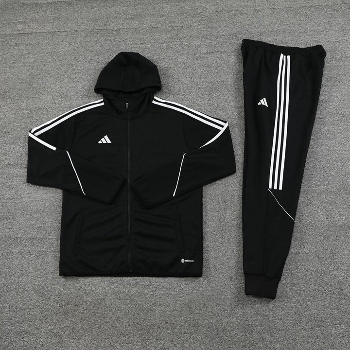 Conjunto Adidas Tech Fleece - Preto