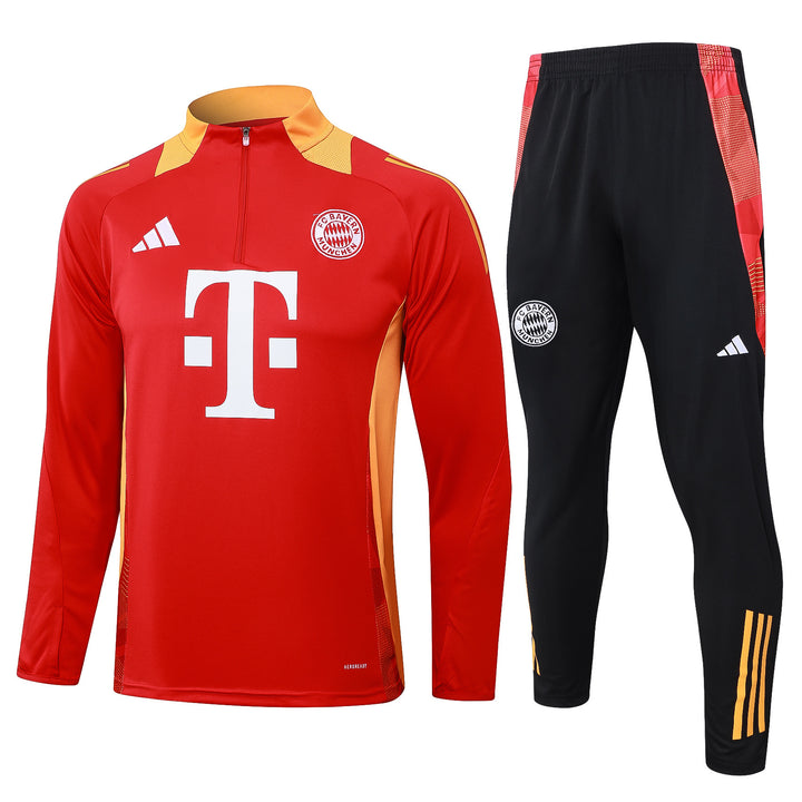 Conjunto Treino Bayern de Munich 24/25 - Vermelho/Laranja