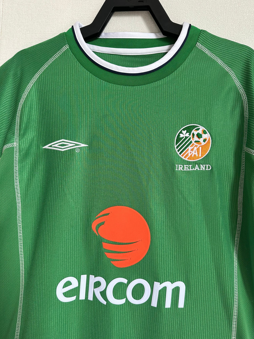 Camisa Retrô Irlanda 2002 Home – Belt Sports