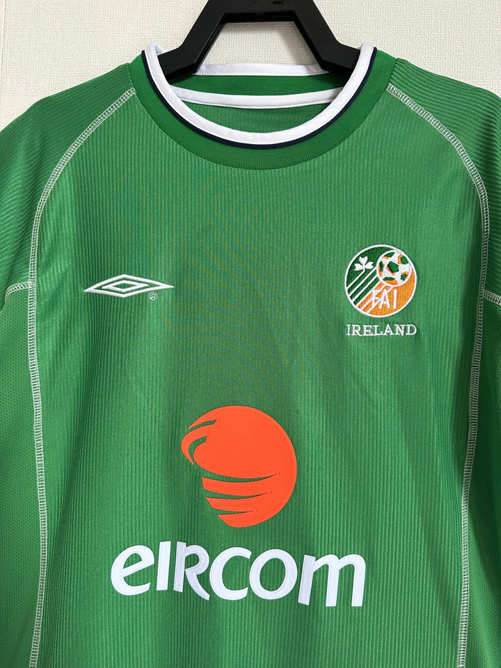 Camisa Retrô Irlanda 2002 Home – Belt Sports