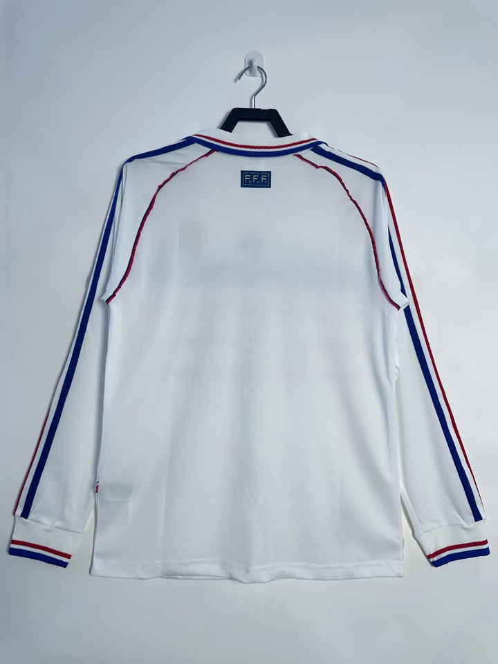 Camisa Retrô França 1998 Away Manga Longa – Belt Sports
