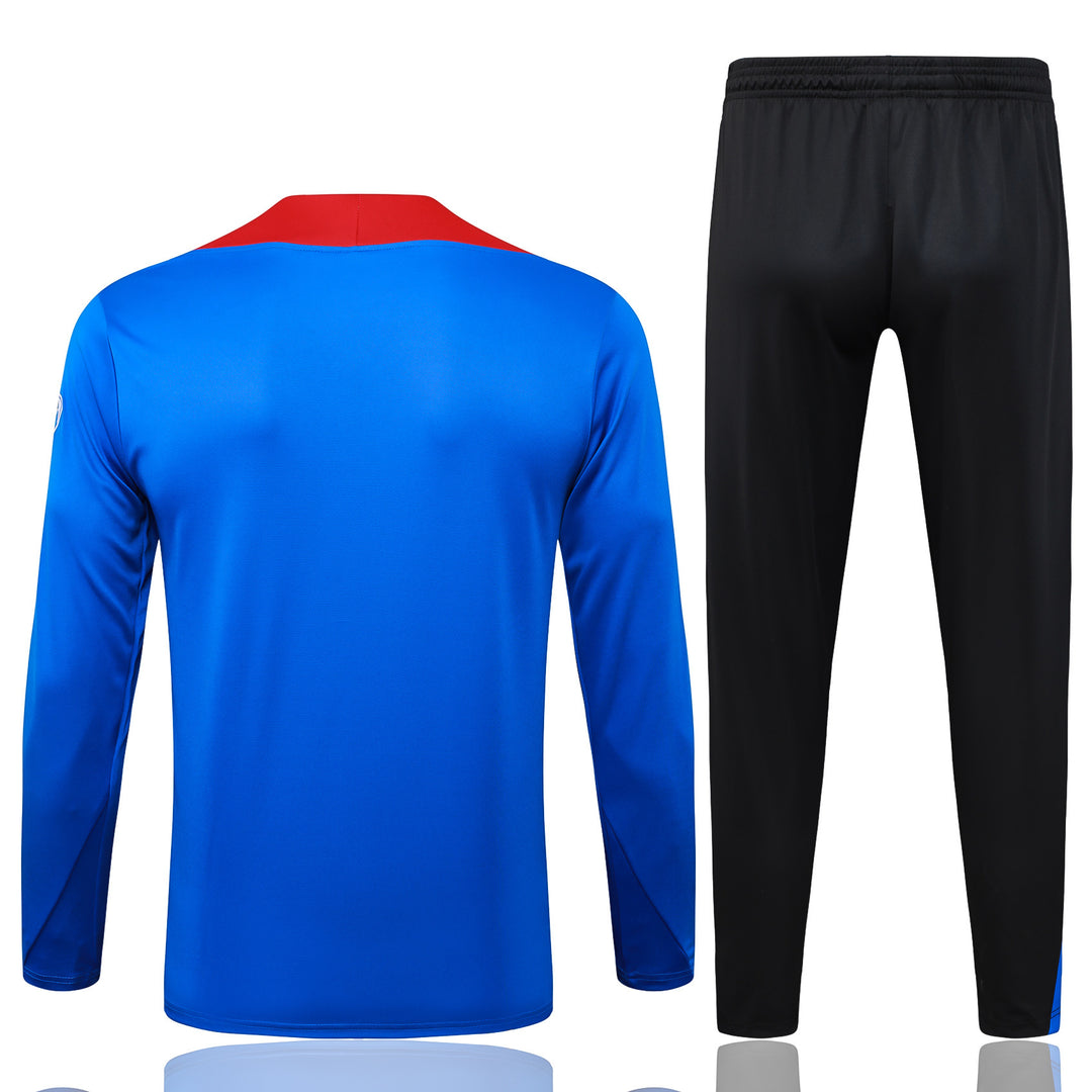 Conjunto Treino PSG 25/26 - Azul/Vermelho/Preto