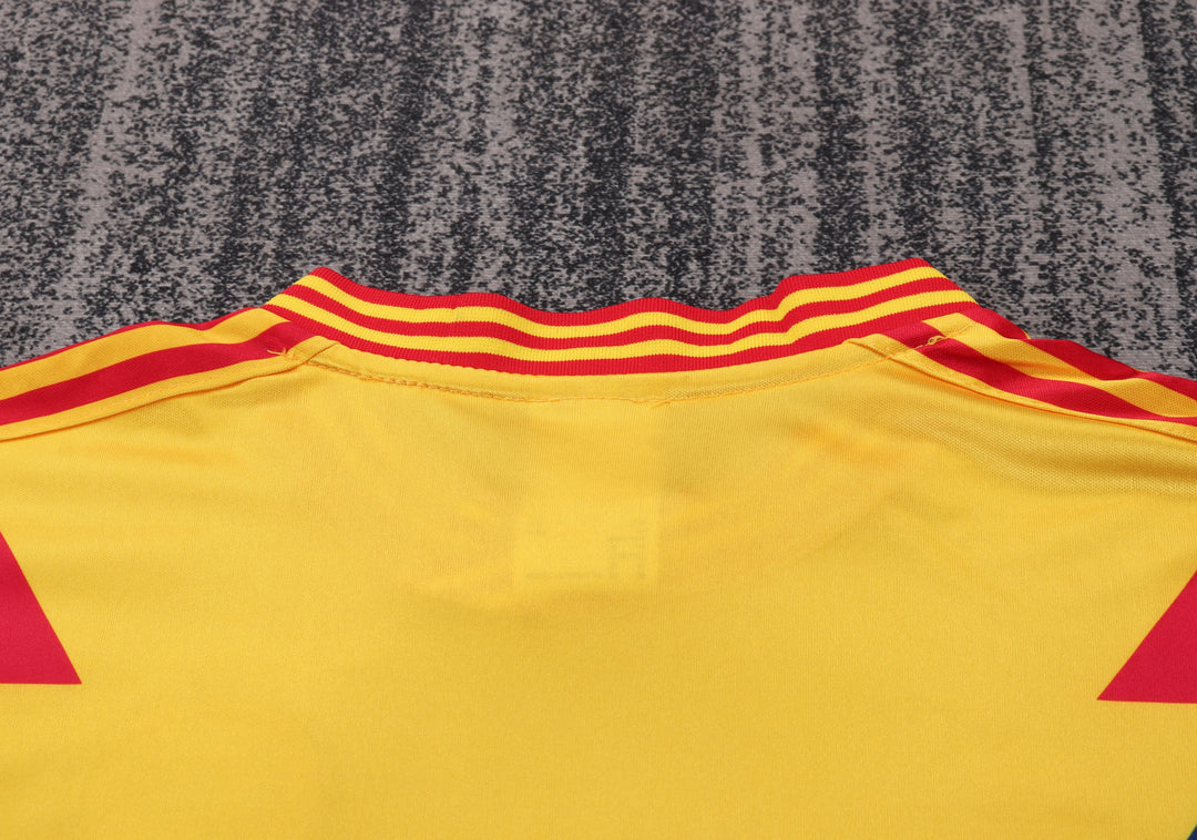 Camisa Retrô Colômbia 1990 Away Infantil – Belt Sports