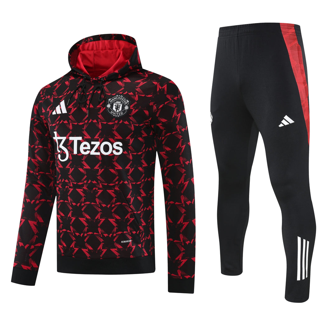 Conjunto Manchester United 2025/26 Vermelho - Capuz