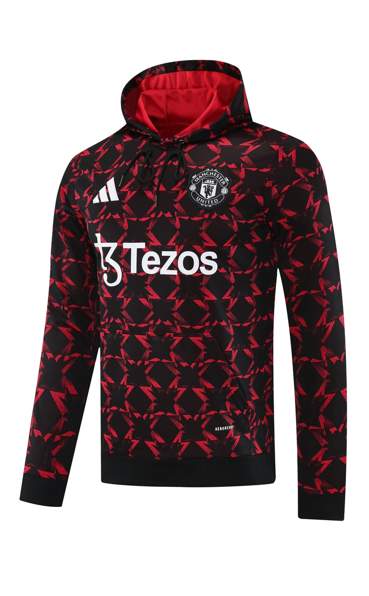 Blusão Manchester United 2025/26 Vermelho - Capuz
