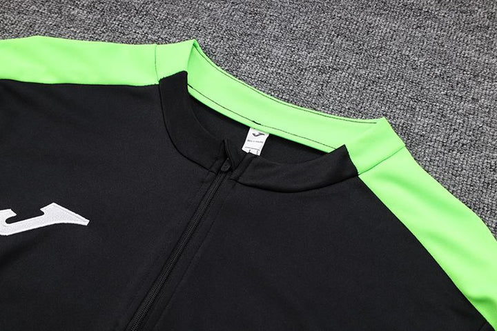 Conjunto Treino Joma - Preto/Verde