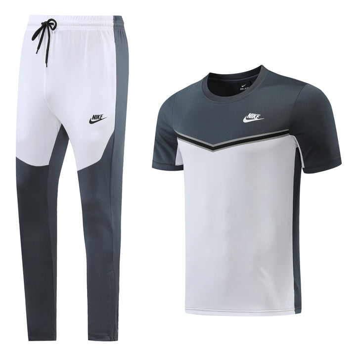 Kit Calça Nike - Cinza Escuro/Branco