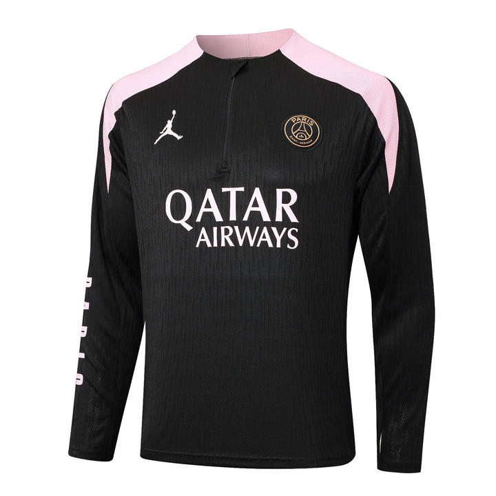Blusão PSG 2025/26 - Preto/Rosa Claro