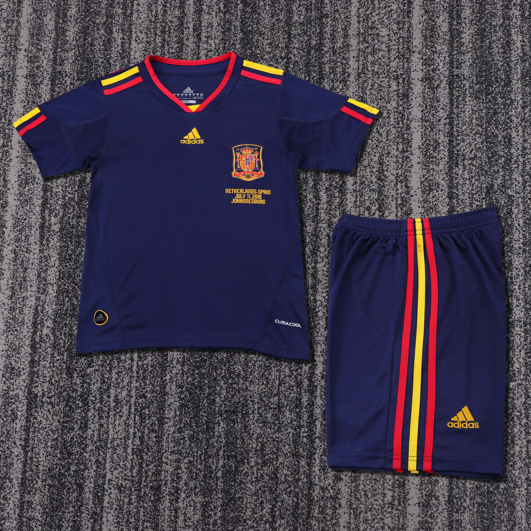 Camisa Retrô Espanha 2010 Away Infantil – Belt Sports